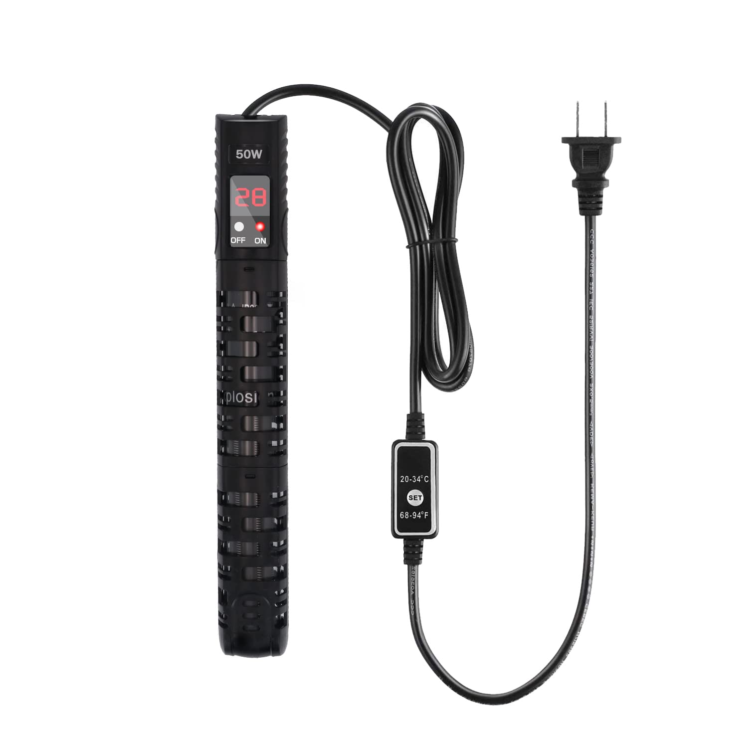 Amazon | 水槽ヒーター THYESCOM オートヒーター 20-34°C温度調節 安全